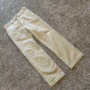 Vineyard Vines boys 10 tan corduroy straight leg pants youth spring fall classic